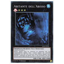 yu gi oh super rara ita 1ed ra02-it033 Abitante dell'Abisso