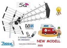 Antenna Tripla Digitale Terrestre UHF 27 Elementi 5G Ready IRRADIO IR-027-5G