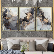  3 Pezzi Dipinti Decorazione