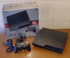 CONSOLE PS3 SLIM 320GB CECH-3004 SONY PLAYSTATION 3 CHARCOAL BLACK CON SCATOLA 