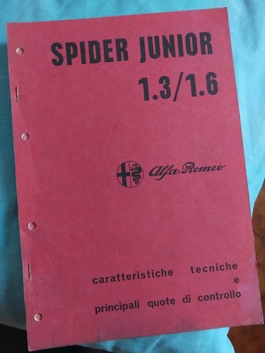 Alfa romeo spider junior - romeo,