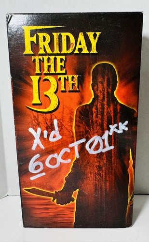 Friday the 13th - 1980, (vhs