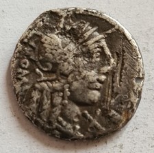 Repubblica Romana M. Fannius AR Denario (123 a.C.), Gens Fannia