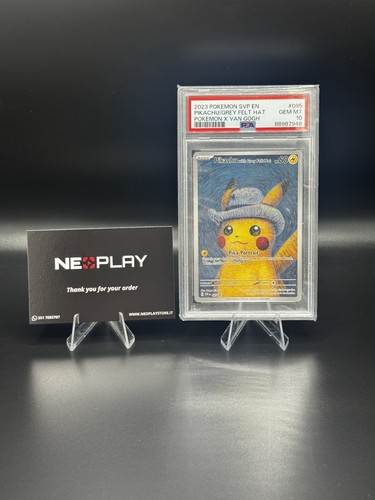 Pokémon pikachu van gogh psa - van,