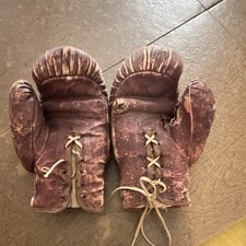 Guantoni boxe stringati - da,