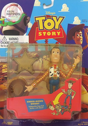 Modellino knockdown woody toy - woody, "toy