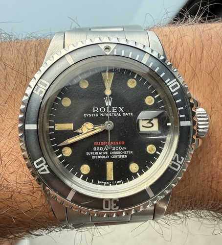 Rolex submariner 1680 - 1680, red