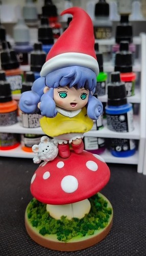 Fan art figure memole - art,