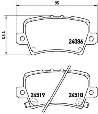 Pastiglie freno P 28 038