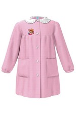 GREMBIULE ASILO BAMBINA ROSA -