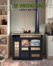 TERMOCUCINA A LEGNA KLOVER STORICA K-KP CON FORNO E ACS (conto termico)