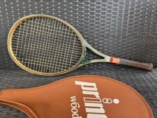 PRINCE WOODIE - RACCHETTA TENNIS LEGNO - GRIP E FODERA ORIGINALI - OTTIMA - 1980
