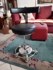 sedia sgabello dentista telescopica perfette condizioni vintage