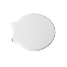 Sedile wc coprivaso per Cesame vaso Mid 40,5-45,5 x 37,5 cm copriwater bianco