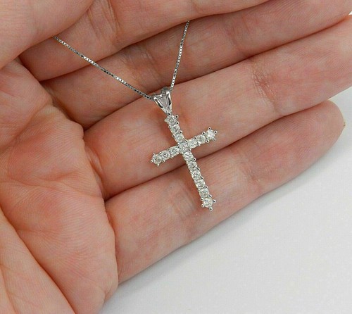 Collana con ciondolo croce - , in