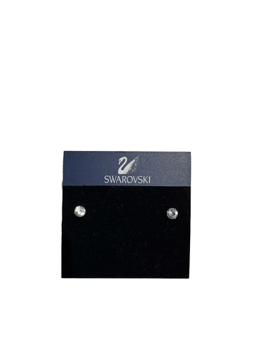 Swarovski pierced studs with - pierced,