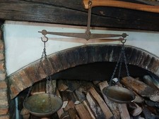 Bilancia Antica In Ferro E