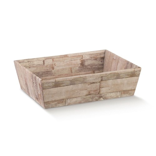 Wood 29x21x9 cesto - wood, vassoio
