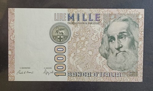 Italia banconota 1000 - 1000, lire