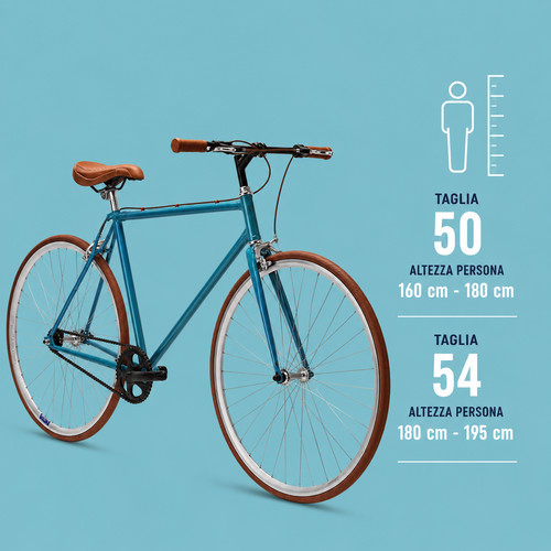 Bici fixed single speed - , 28