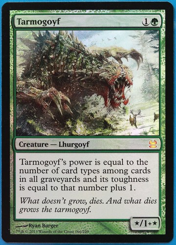Tarmogoyf foil modern masters - tarmogoyf,