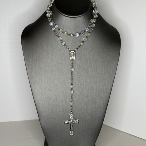Collana rosario vintage - collana,