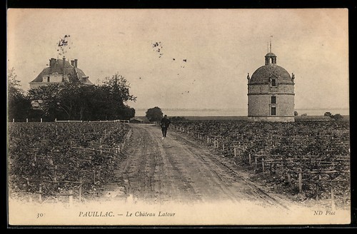 Cpa pauillac château - cpa,
