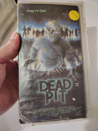 Vintage dead pit - vhs, tape