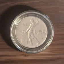 Moneta Da 50 Lire 1955