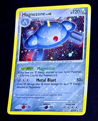 Carta errore pokemon magnezone - carta,