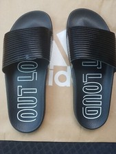 Adidas ADILETTE SLIDER BLACK  n 43 1/3 ,us 9.5
