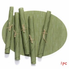 1pc Oval Shape Weft Placemat