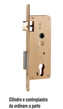 ISEO 215401 SERRATURA INFILARE E 40MM PER SERRAMENTI IN LEGNO