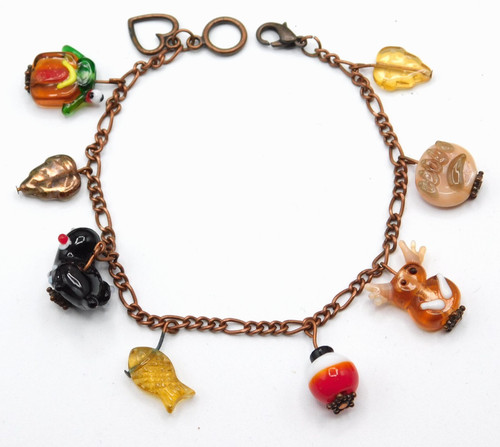 Charm vintage bracciale - 8,