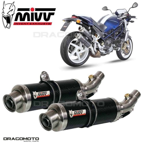 Scarico doppio ducati monster - doppio,