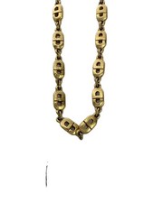 Collana catena logo CD Dior Christian Old Collana oro
