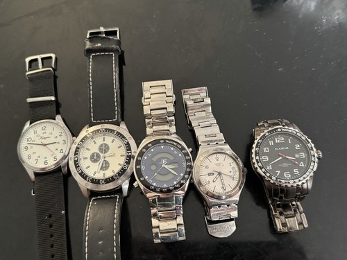 Lotto orologi polso uomo - 5, da