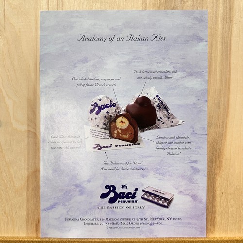 Pubblicità 1998 baci - pubblicità, perugina