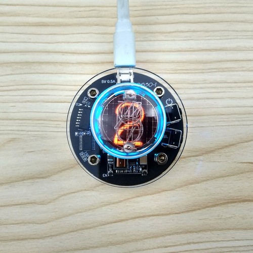 Mini orologio nixie - vintage, da