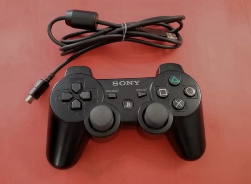 Manette ps3 officiel noir sony - manette,