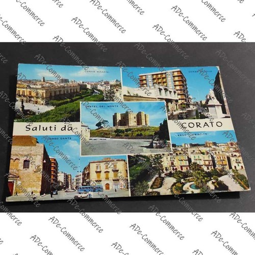 Cartolina corato castel del - cartolina,