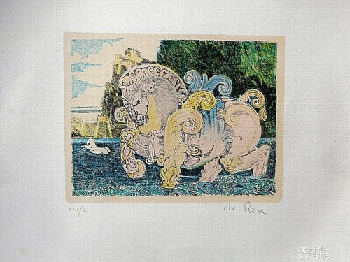 Raffaele rosa serigrafia - de,