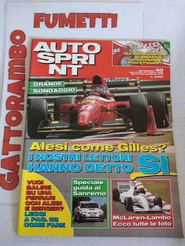 Autosprint alesi come - autosprint,