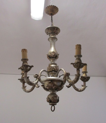 Antico lampadario liberty - ✅,