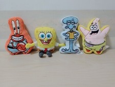 SPONGEBOB & FRIENDS PELUCHES 4 pz - Collezione Vintage GIOCHI GIOCATTOLI USATO