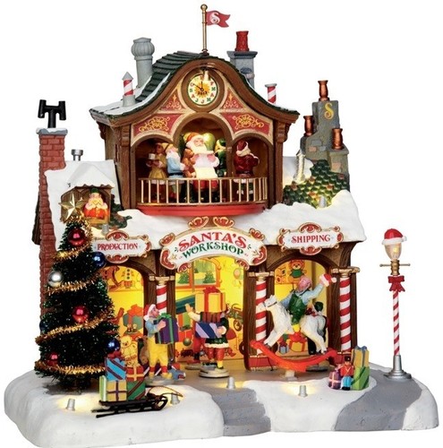 Lemax santa workshop - lemax, santa's