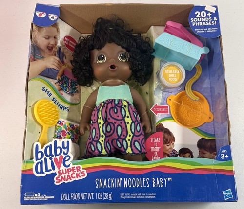 Baby alive super - baby, snacks
