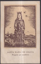 santino antico de la Madonna