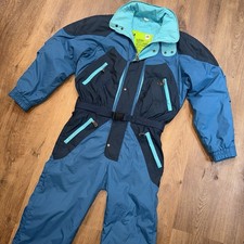 Tuta da sci K2 pezzo unico tuta da neve bavaglino da neve vintage retrò snowboard 50 uomo media