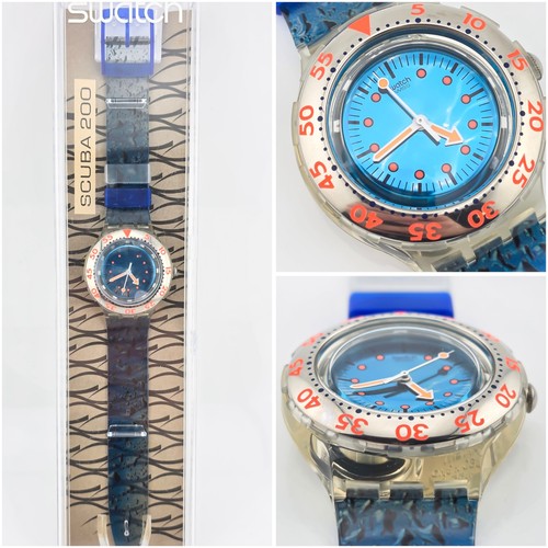 Swatch scuba 200 waterdrop - scuba,